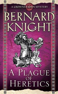 Bernard Knight A Plague of Heretics обложка книги