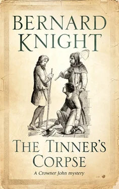 Bernard Knight The Tinner's corpse обложка книги