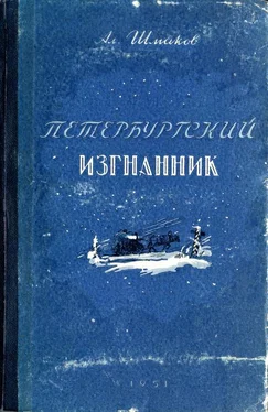 Александр Шмаков Петербургский изгнанник. Книга первая обложка книги