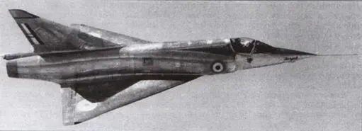 Мираж III001 в одном из испытательных полетов Начало 1957 г Опытный - фото 15