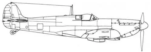 Spifire IIA с винтом Ротол Spifire IIB с винтом ДеХевилленд Spifire II LR - фото 123