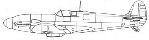 Spifire V EN830 с трофейным двигателем DB 605 Spifire VI прототип - фото 138