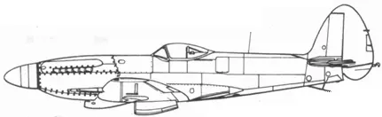 Seafire Mk 46 Seafire Mk 47 Посадочный гак типа А - фото 213