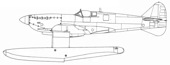 Поплавковый Spitfire IX Spitfire PR X Spitfire PR XI - фото 246