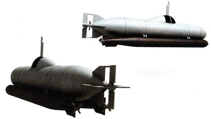 Delphin II Германская сверхмалая субмарина Shwerdwal II Molch KFl - фото 116