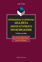 Андрей Есин - Принципы и приемы анализа литературного произведения - учебное пособие
