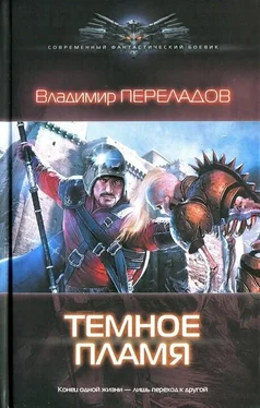 Владимир Переладов Темное пламя обложка книги