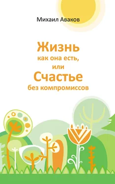 Михаил Аваков Жизнь как она есть, или Счастье без компромиссов обложка книги