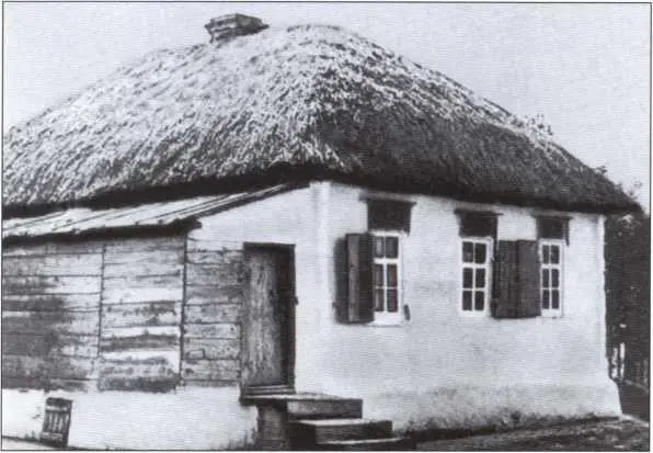 Дом где родился М А Шолохов Хутор Кружилин М Шолохов с родителями - фото 1