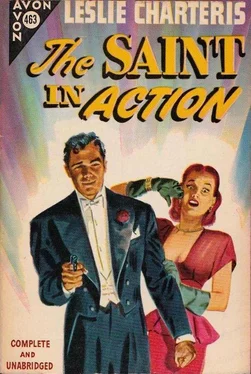 Leslie Charteris The Saint In Action обложка книги