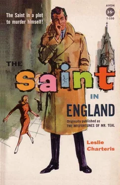 Leslie Charteris The Saint In England обложка книги