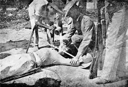 US troops employed the torture we now call waterboarding One reporter wrote - фото 12