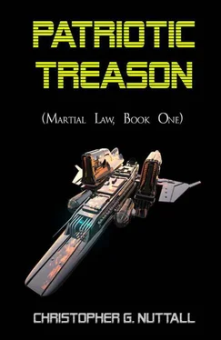 Christopher Nuttall Patriotic Treason обложка книги