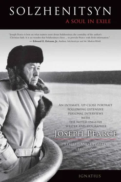 Joseph Pearce Solzhenitsyn обложка книги