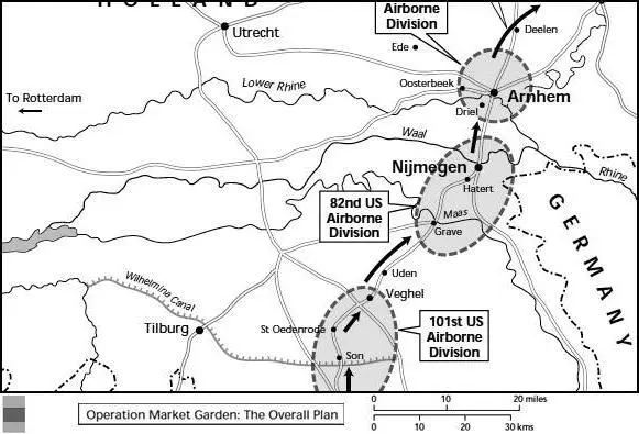 MAP 3 The Battle for Arnhem and Oosterbeek - фото 7