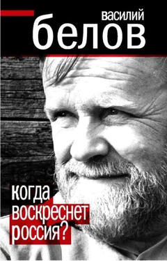 Василий Белов Когда воскреснет Россия? обложка книги