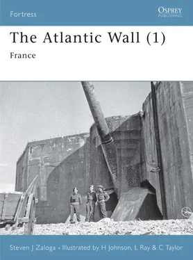 Steven Zaloga The Atlantic Wall (1): France обложка книги