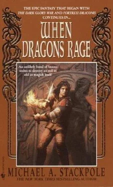 Michael Stackpole When Dragons Rage обложка книги