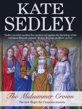 Kate Sedley The Midsummer Crown обложка книги