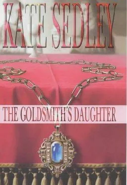 Kate Sedley The Goldsmith's daughter обложка книги