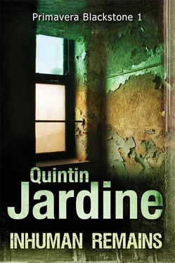 Quintin Jardine Inhuman Remains обложка книги