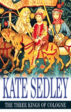 Kate Sedley The Three Kings of Cologne обложка книги