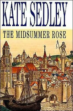 Kate Sedley The Midsummer Rose обложка книги