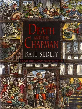 Kate Sedley Death and the Chapman обложка книги