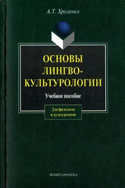 Александр Хроленко Основы лингвокультурологии обложка книги