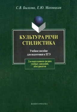 Светлана Былкова Культура речи. Стилистика обложка книги