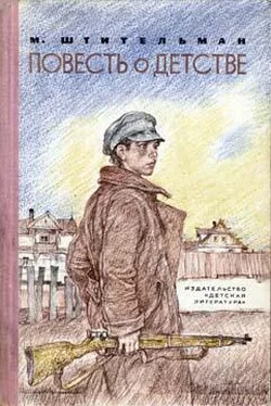 Михаил Штительман Повесть о детстве обложка книги