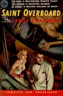 Leslie Charteris The Saint Overboard обложка книги