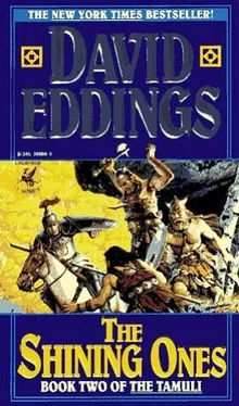 David Eddings The Shining Ones обложка книги