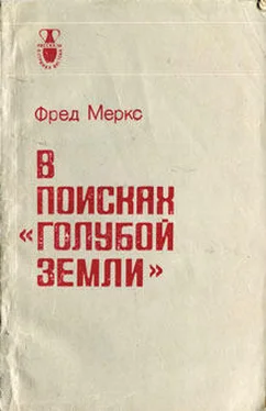 Фред Меркс В поисках «голубой земли» обложка книги