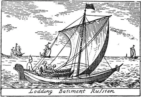 Русские ладьи на Балтийском море С гравюры середины XVI века Балтийское море - фото 15