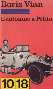 Boris Vian L'Automne à Pékin обложка книги