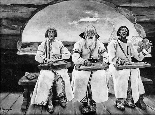 А Васнецов Гусляры 1899 Скоморохи являлись по выражению Велемира - фото 2