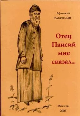 Афанасий Раковалис Отец Паисий мне сказал... обложка книги