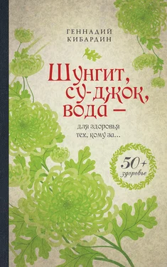 Геннадий Кибардин Шунгит, су-джок, вода – для здоровья тех, кому за… обложка книги