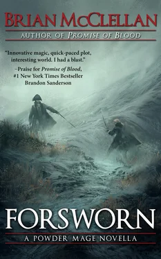 Brian McClellan Forsworn обложка книги