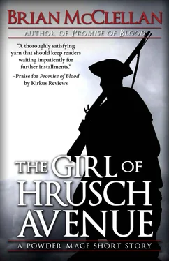 Brian McClellan The Girl of Hrusch Avenue обложка книги