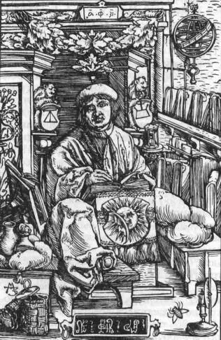 Перад намі партрэт Скарыны змешчаны ў 1517 годзе ў кнізе Ісус Сірахаў - фото 23