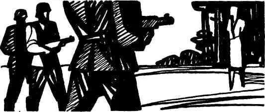 В условленном месте недалеко от партизанской базы Карасева и остальных - фото 16