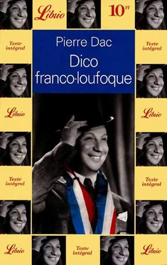 Pierre Dac Dico franco-loufoque обложка книги