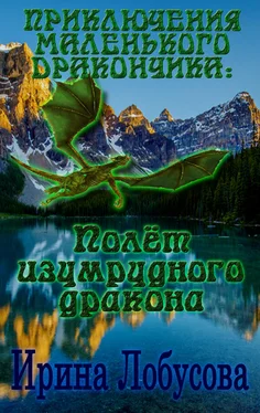 Ирина Лобусова Приключения маленького дракончика. Полет изумрудного дракона обложка книги