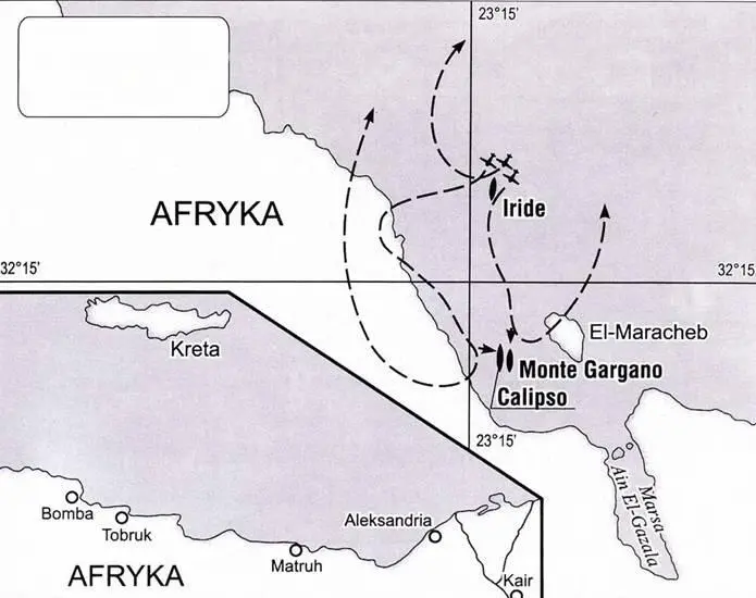 Гибель лодки Iride и штабного корабля Monte Gargano 22 августа 1940 года - фото 49