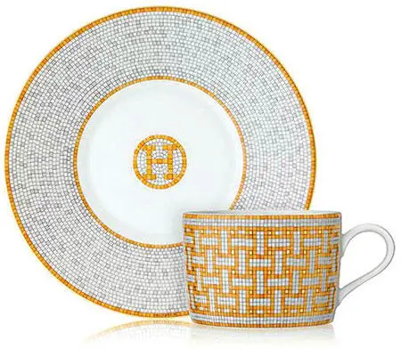Современная чайная пара Hermès стоит не меньше чем ее антикварный аналог - фото 23