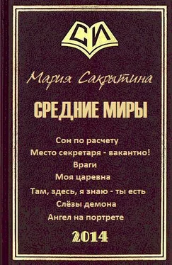 Мария Сакрытина Средние миры обложка книги