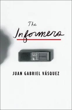 Juan Vásquez The Informers обложка книги