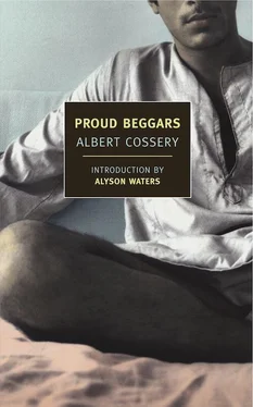 Albert Cossery Proud Beggars обложка книги